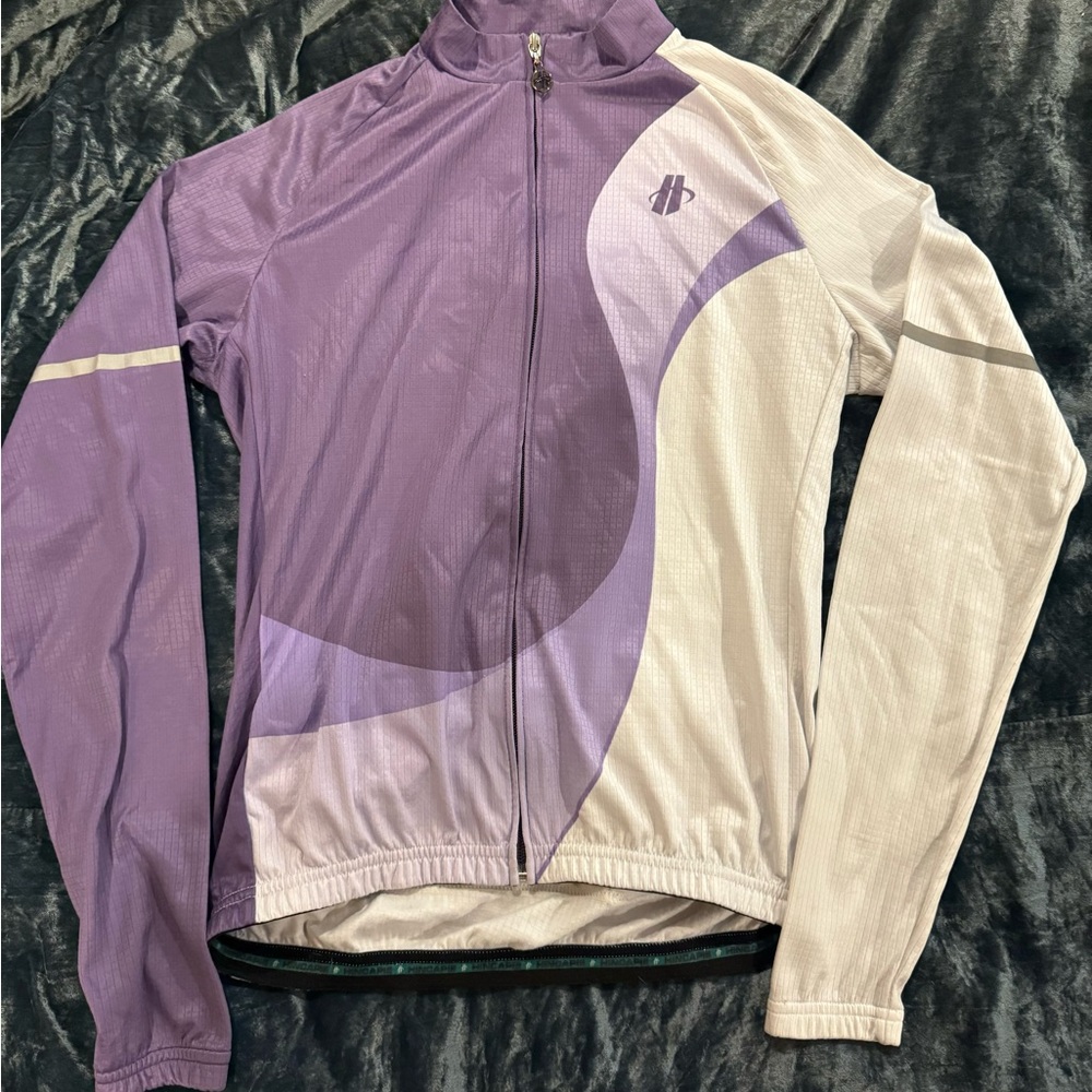 Hincapie Women’s Long-Sleeved Fleece-Lined Cycling Jersey M